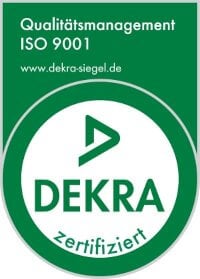 DEKRA ISO 9001 Certificate
