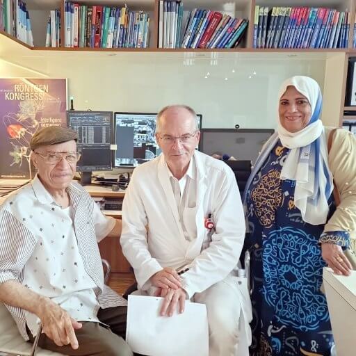 Яхья Махмуд Ханафи Ибрагим и профессор Фогль