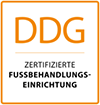 DDG - Zertifizierte Fussbehandlungseinrichtung certificate